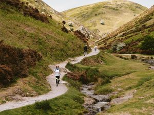 Supporting image for story: Casualty stretchered down from Church Stretton beauty spot