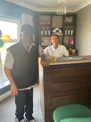 Resident and colleague at HC-One’s Sedgley Court Care Home’s The Sedgley Arms Grand Opening