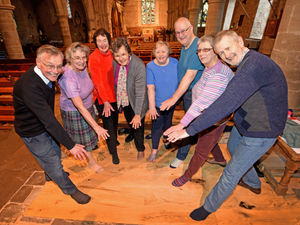 Supporting image for story: The heat is finally on: Heating restored at Shropshire church