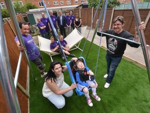 Supporting image for story: We can now enjoy garden with our Lilee - Volunteers create garden for Wolverhampton family