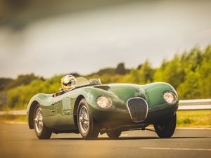 Supporting image for story: Jaguar commemorates C-Type 70th anniversary with limited continuation run
