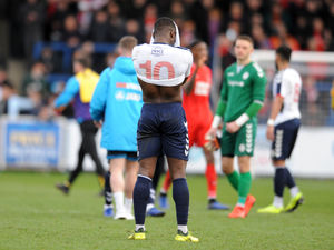 Supporting image for story: AFC Telford's Daniel Udoh: Let's banish disappointment by reaching play-offs