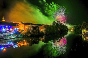 The firework display has proved a hit in previous years