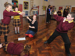 Supporting image for story: Youngsters team up with the RSC for project