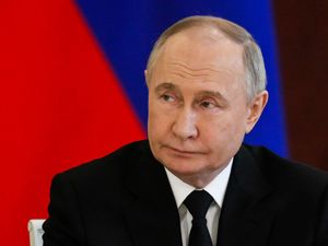 Supporting image for story: Putin arrives in Belarus for two-day visit with key ally