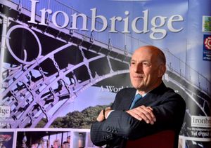 Loyd Grossman in Ironbridge at Enginuity