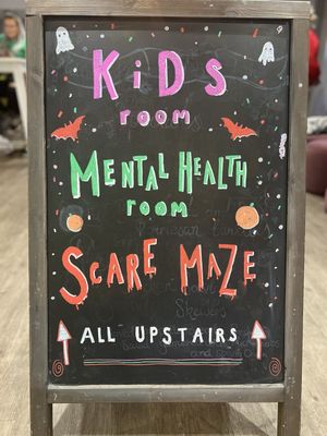 Children were catered for with a range of activities