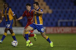 Shaun Whalley after signing for Salop (AMA)