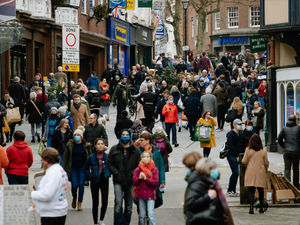 Supporting image for story: Shropshire shopping streets still busy despite Covid Christmas confusion