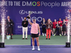 Sonay Kartal, the current British number three, won the Lexus W100 Shrewsbury tournament last October. Picture: James Baylis.