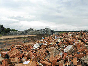 Supporting image for story: Silos demolished as scheme moves on