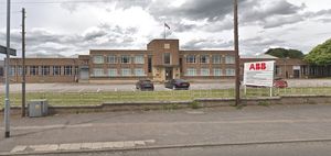 A Google Street View Image Of Stonefield Works Stone. Free for use by all LDRS partners. Caption writer: Kerry Ashdown. Source URL: https://www.google.com/maps/@52.9067992,-2.1442268,3a,75y,338.64h,91.27t/data=!3m6!1e1!3m4!1
