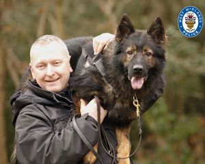 PC Carl Woodall is retiring after 28 years on the force. Photo: West Midlands Police