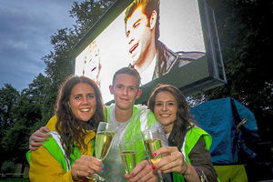 Supporting image for story: Grease lightning as fans gather for Shrewsbury films event