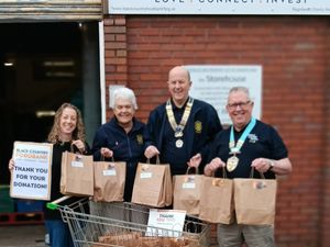Supporting image for story: Kinver Rotary steps up support for Black Country Foodbank