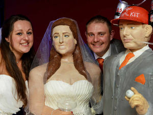 Supporting image for story: Wedding day bake is icing on the cake