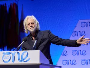 Supporting image for story: Geldof calls for new solutions to global food crisis at Belfast summit