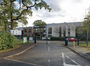 A general view of the entrance to Coppice Primary and Langley Special Schools. Taken from Google Street View.