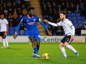 Supporting image for story: Matt Taylor gives Shrewsbury players key instruction as they look to bounce back from Blackpool loss
