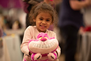 Visitors were invited to buy and admire a wealth of crafty creations 