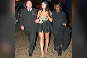 Geordie Shore star Chloe Ferry had to be driven back to a Shropshire hotel in a dog unit van after overdoing it clubbing. Photo by Paul Talbot/REX/Shutterstock