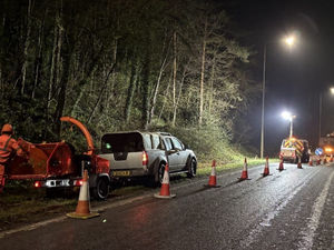 Supporting image for story: 'Urgent' safety work under way as clear-up continues after Storm Goretti