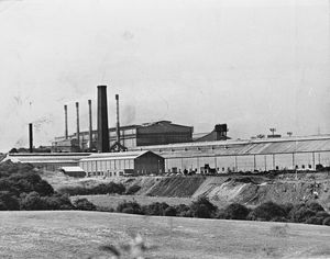 The Round Oak steelworks at Brierley Hill - a Black Country landmark, and now the centre of the latest major natural gas deal to be announced by the West Midlands Gas Board.' 