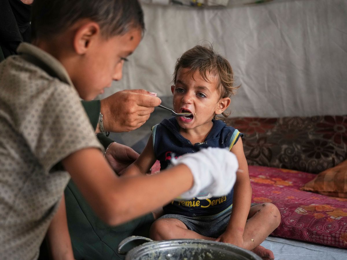 UN official says 20 aid trucks with food are waiting to enter Gaza