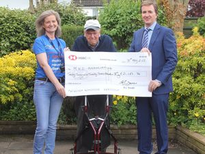Supporting image for story: War hero, 98, inspired by Captain Sir Tom raises more than £20,000 for charity