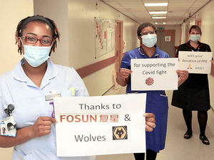 Supporting image for story: Wolves owners Fosun deliver more PPE to New Cross Hospital