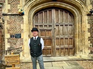 Supporting image for story: Father ticks off ‘bucket list wish’ by spending day as a Cambridge porter