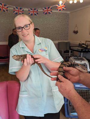 Staff member Tammy Bate