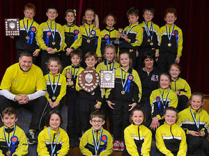 Supporting image for story: Hat-trick of golds for St Winefride's School