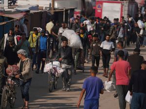 Supporting image for story: At least 31 Palestinians killed while heading to Gaza aid hub, officials say