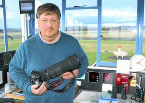 Mr Bunch at the airport