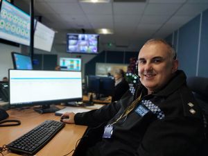 Supporting image for story: Some of the Dyfed-Powys Police officers who will be keeping communities safe on Christmas Day.