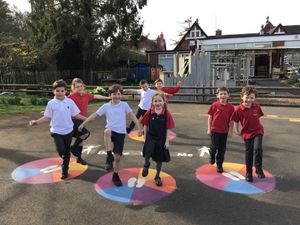 Supporting image for story: Village school gets playground facelift after cake sales fundraising driver