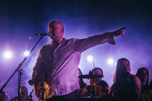 Joe Broughton leads the ensemble