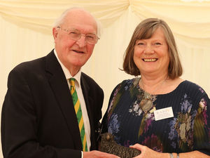 Supporting image for story: Top charity award for Christine