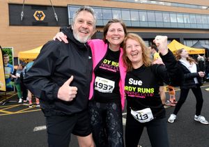 Steve Dobric, Sally-Ann Youll and Sue Barratt raring to go