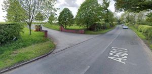 A Google Street View Image Of The Entrance To Walton Bank Off Stafford Road, Near Eccleshall. Free for use by all LDRS partners