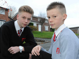 Supporting image for story: School segregates Shropshire brothers over their haircuts