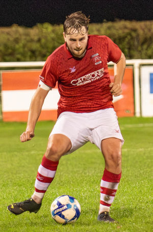 Freddie Bishton for Whitchurch Alport (Picture: Liam Pritchard)