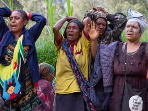 Supporting image for story: Mass evacuations in Papua New Guinea amid fears of further landslides