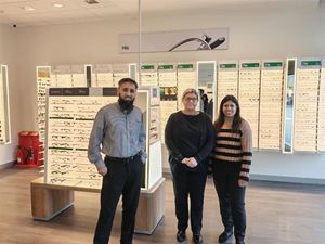 Colleagues from Specsavers West Bromwich and Bearwood