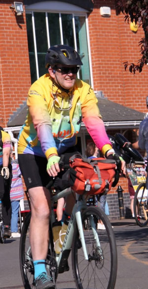 Evan Grant starting his journey to Amsterdam