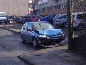 Supporting image for story: Pair hurt in two-car crash in Dudley