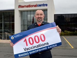 Supporting image for story: Shropshire fire service administers 10,000 Covid-19 vaccinations