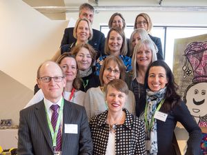 Supporting image for story: International businesswoman at school conference