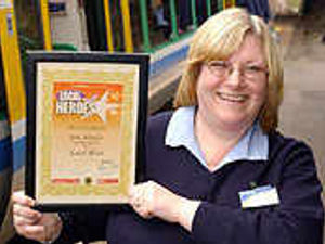 Supporting image for story: Life-saver Jeni wins accolade